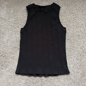 truth by republic black sleeveless top large